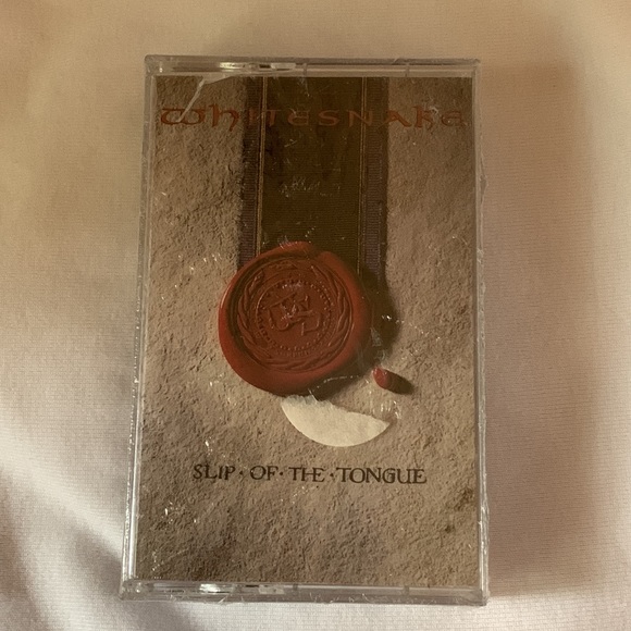 Whitesnake Slip Of The Tongue sealed Cassette - Picture 5 of 6
